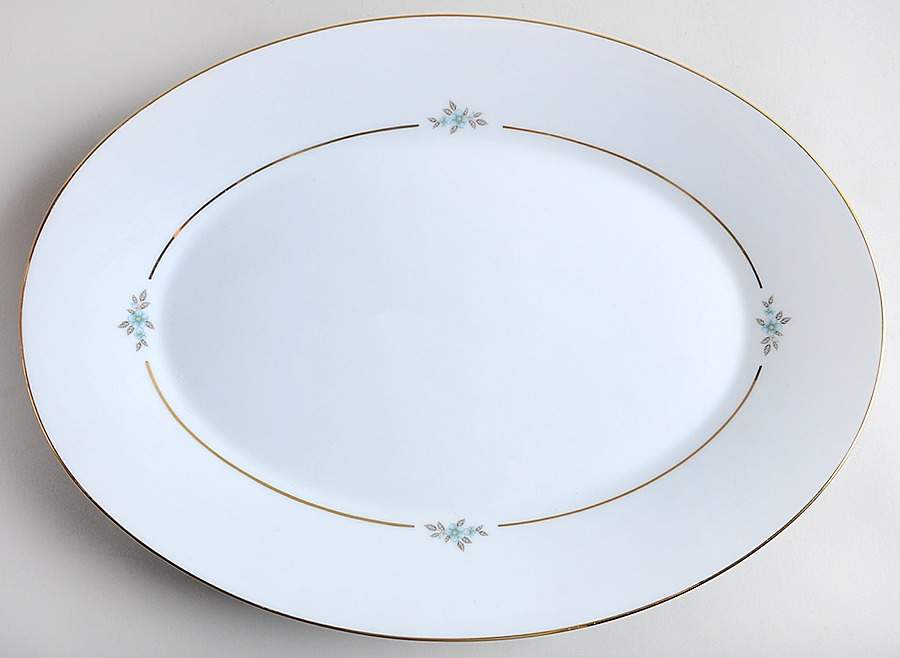 Anjou 16" Oval Serving Platter by Noritake-1