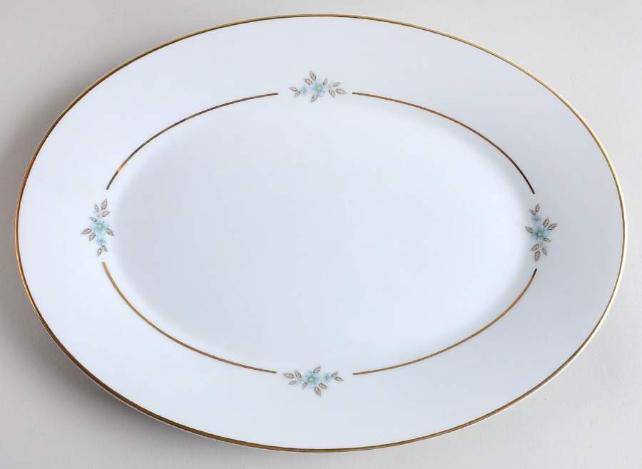 Anjou 12" Oval Serving Platter by Noritake-1