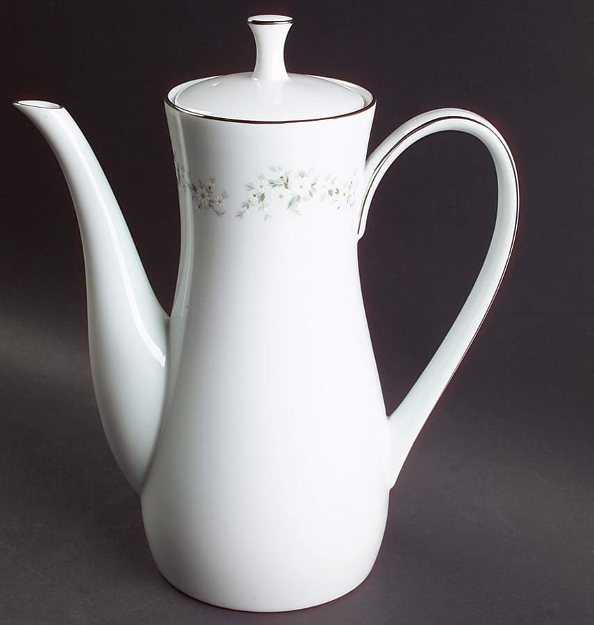 Annabelle Coffee Pot & Lid by Noritake-1