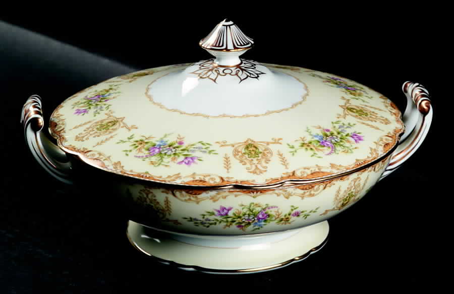 Annabel Round Covered Vegetable by Noritake-1