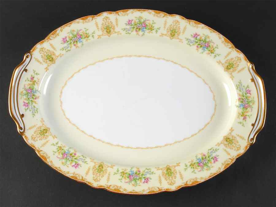 Annabel 16" Oval Serving Platter by Noritake-1