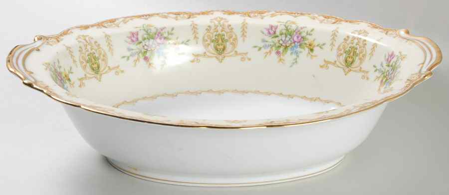 Annabel 10" Oval Vegetable Bowl by Noritake-1