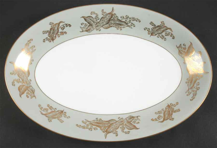 Annette 16" Oval Serving Platter by Noritake-1