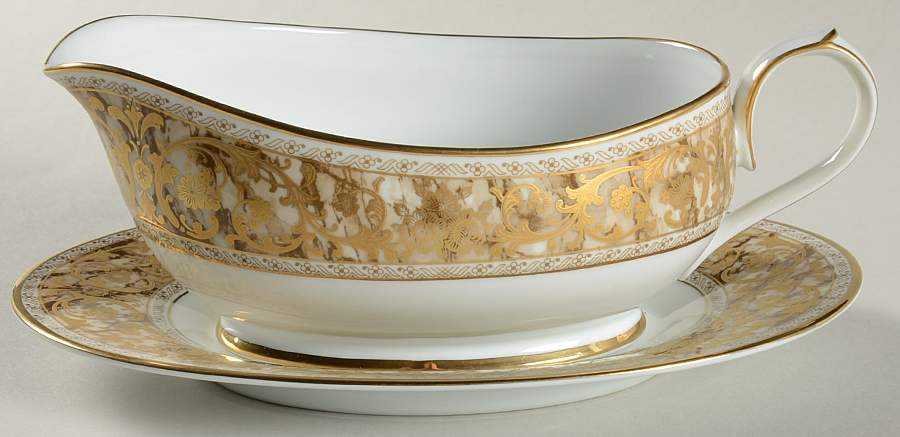 Anniversary Gravy Boat & Underplate by Noritake-1