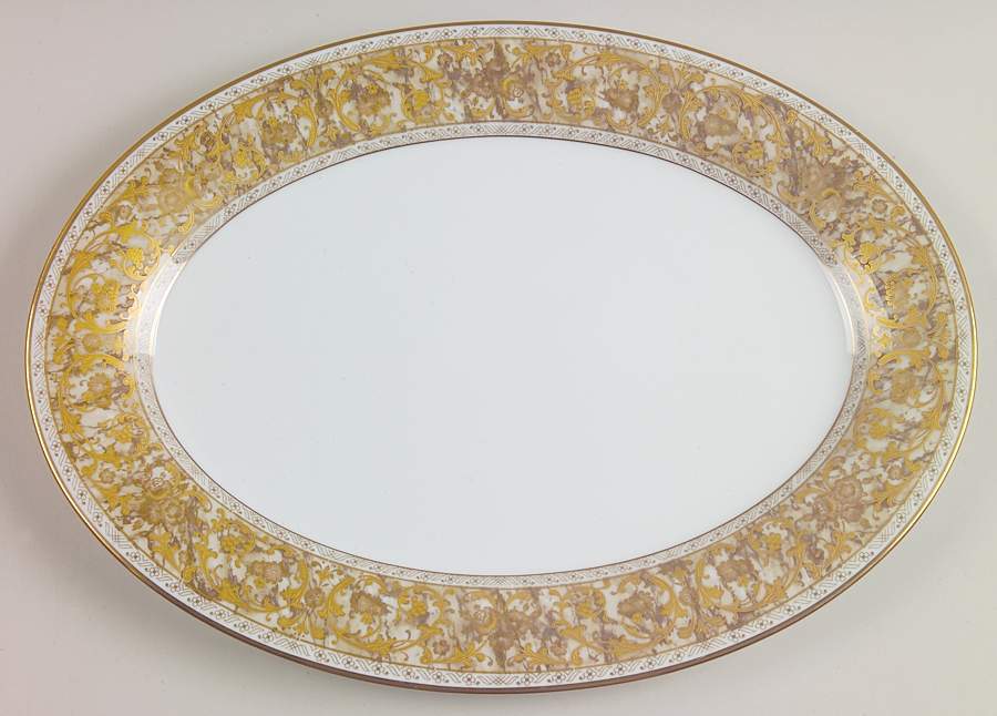 Anniversary 16" Oval Serving Platter by Noritake-1