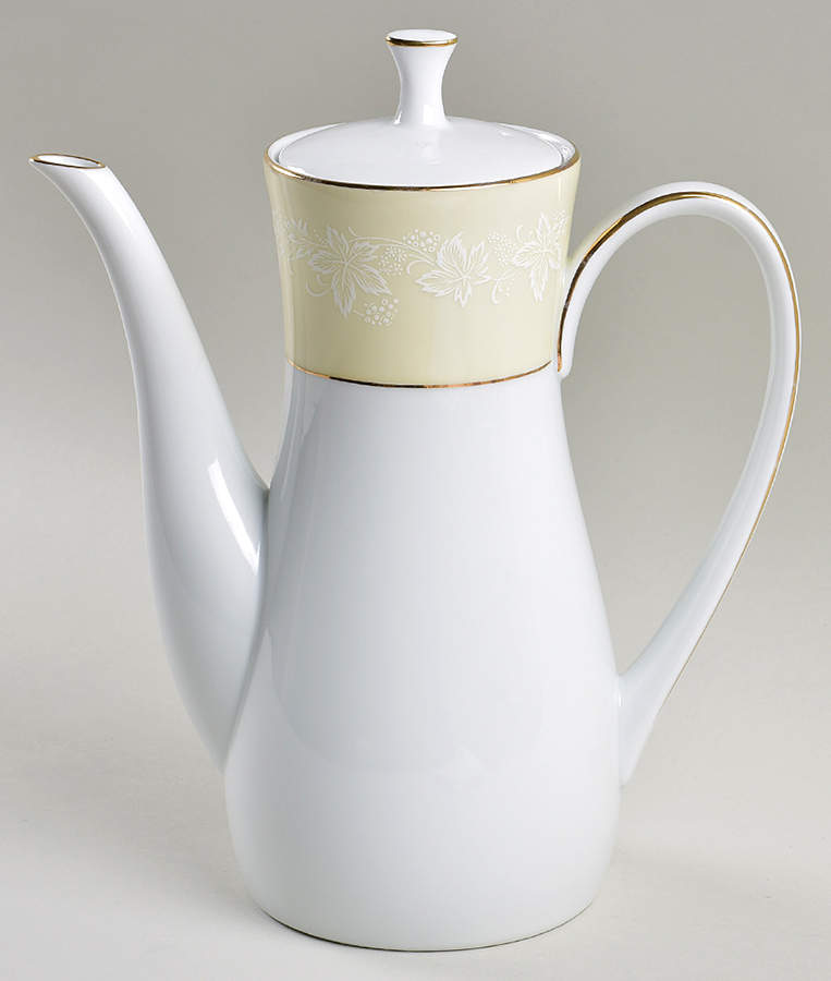 Annulaire Coffee Pot & Lid by Noritake-1