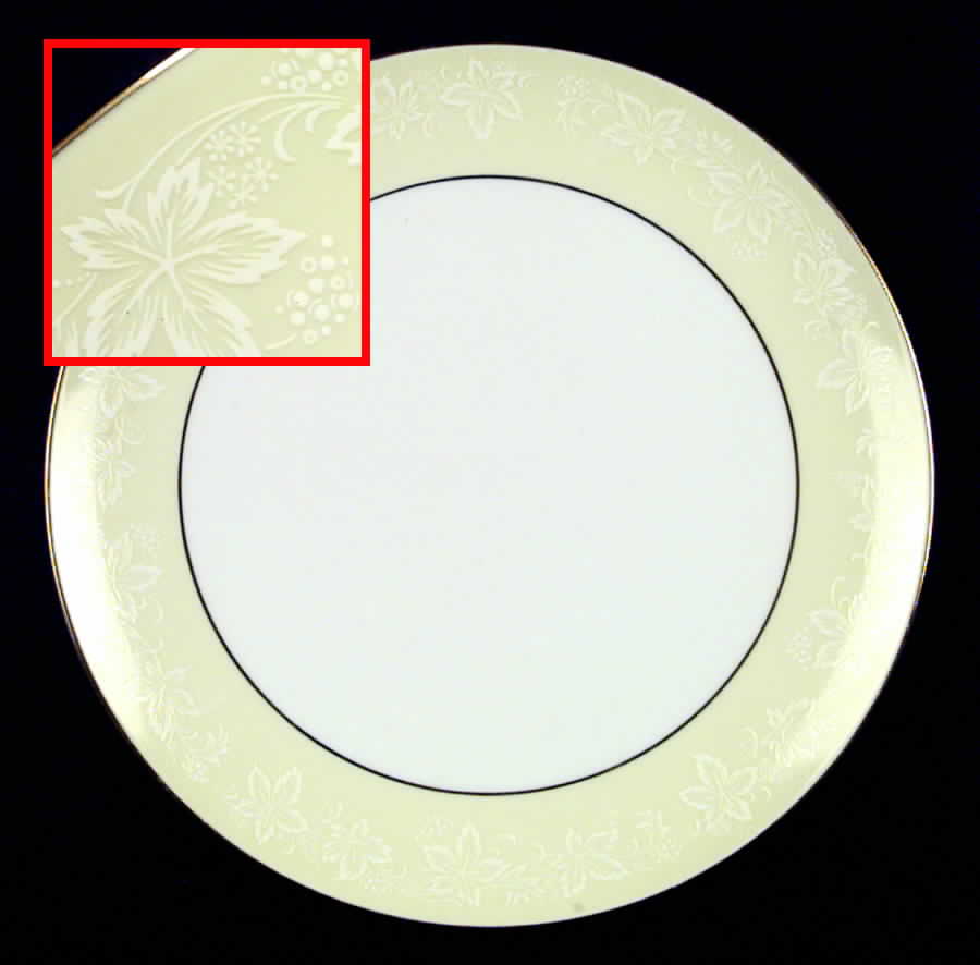 Annulaire Dinner Plate by Noritake-1