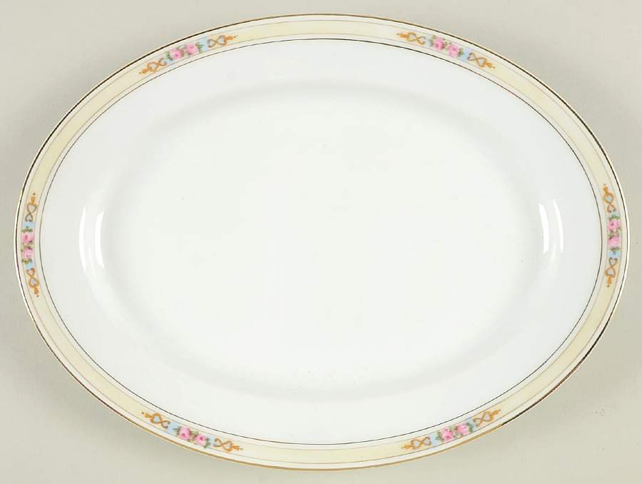 Ansonia 12" Oval Serving Platter by Noritake-1