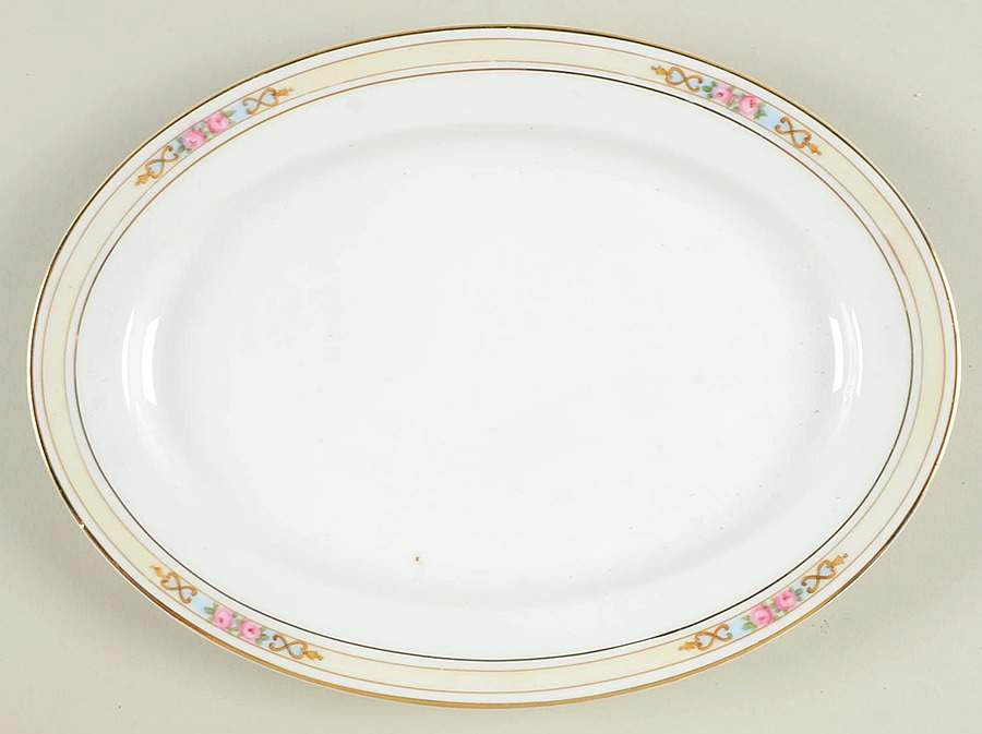 Ansonia 10" Oval Serving Platter by Noritake-1
