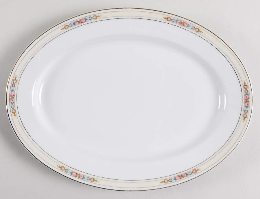 Ansonia 11" Oval Serving Platter by Noritake-1