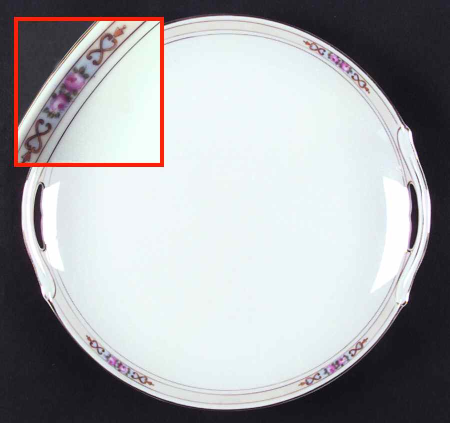 Ansonia Handled Cake Plate by Noritake-1