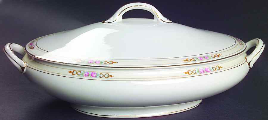 Ansonia Oval Covered Vegetable by Noritake-1