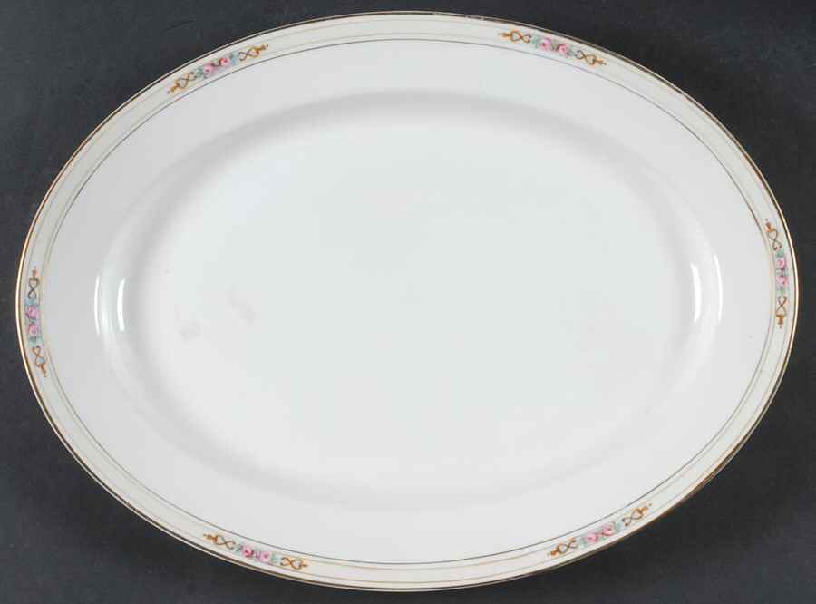 Ansonia 13" Oval Serving Platter by Noritake-1