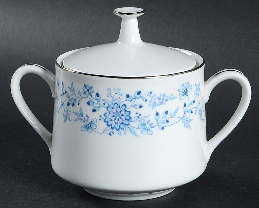 Anthea Sugar Bowl & Lid by Noritake-1