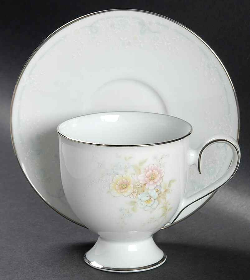 Anticipation Footed Cup & Saucer Set by Noritake-1