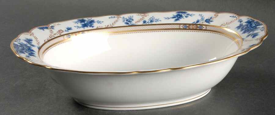 Antiquity 10" Oval Vegetable Bowl by Noritake-1