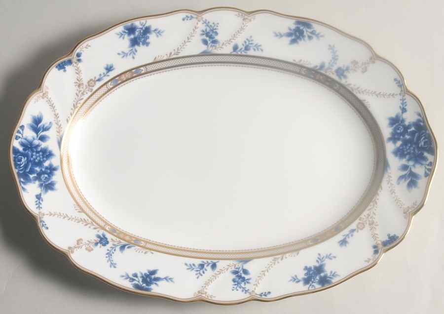 Antiquity 12" Oval Serving Platter by Noritake-1