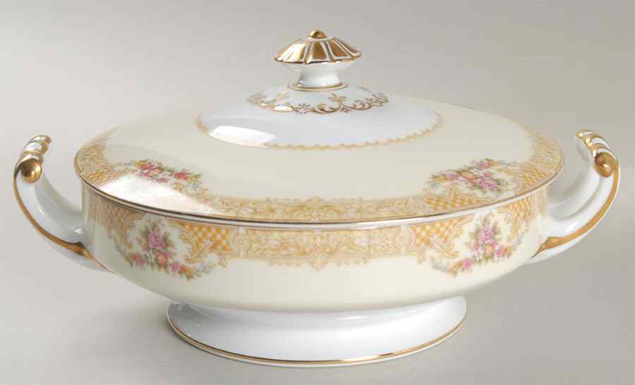 Antonia Round Covered Vegetable by Noritake-1