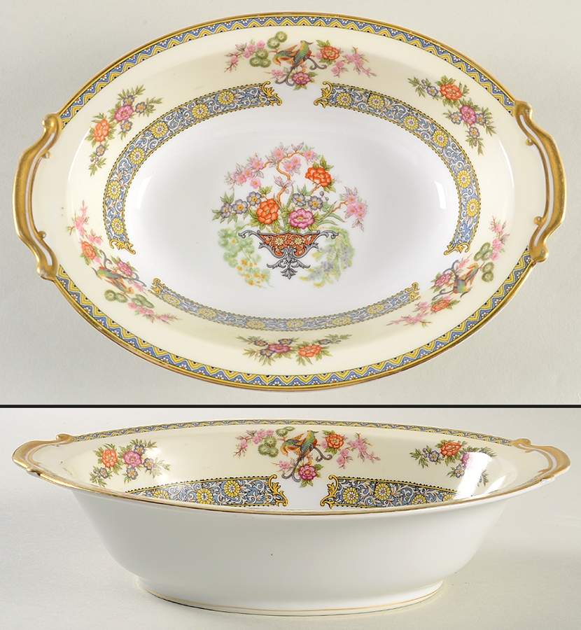 Aphrodite 10" Oval Vegetable Bowl by Noritake-1