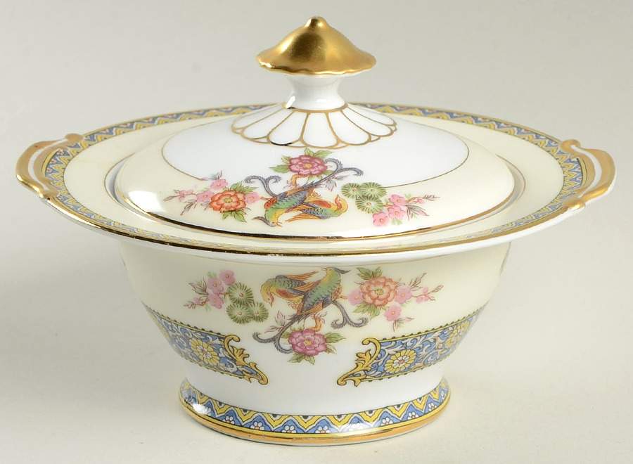 Aphrodite Sugar Bowl & Lid by Noritake-1