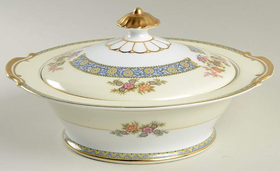 Aphrodite Round Covered Vegetable by Noritake-1