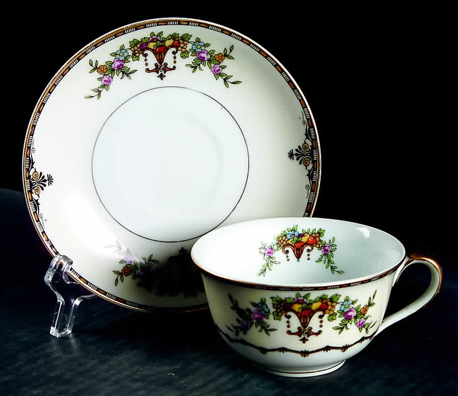 Apollo Flat Cup & Saucer Set by Noritake-1