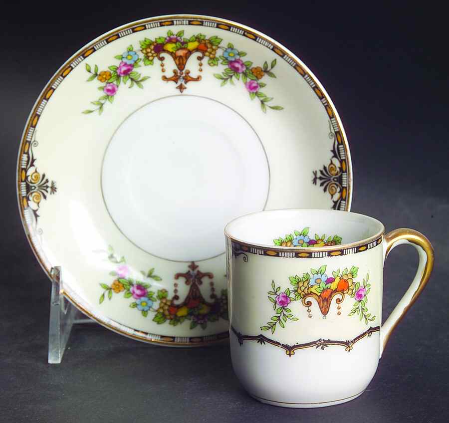 Apollo Flat Demitasse Cup & Saucer Set by Noritake-1