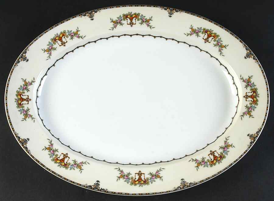 Apollo 16" Oval Serving Platter by Noritake-1