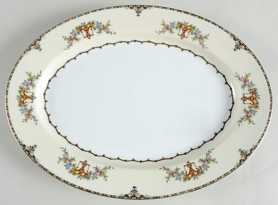 Apollo 13" Oval Serving Platter by Noritake-1