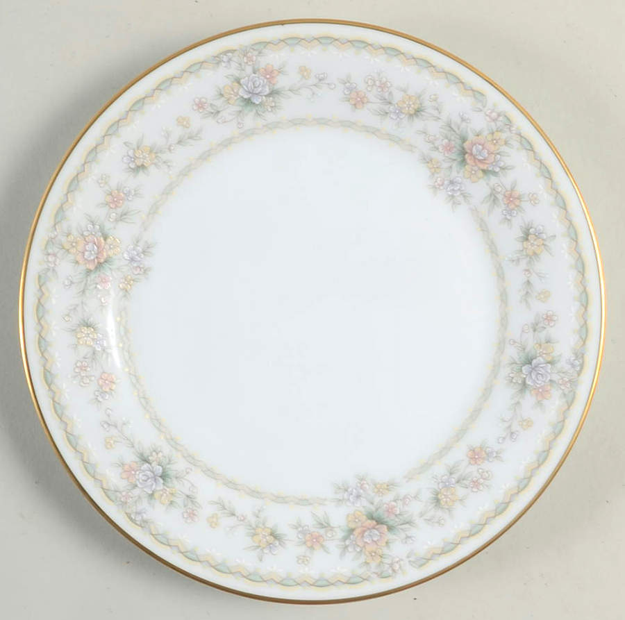Applique Bread & Butter Plate by Noritake-1