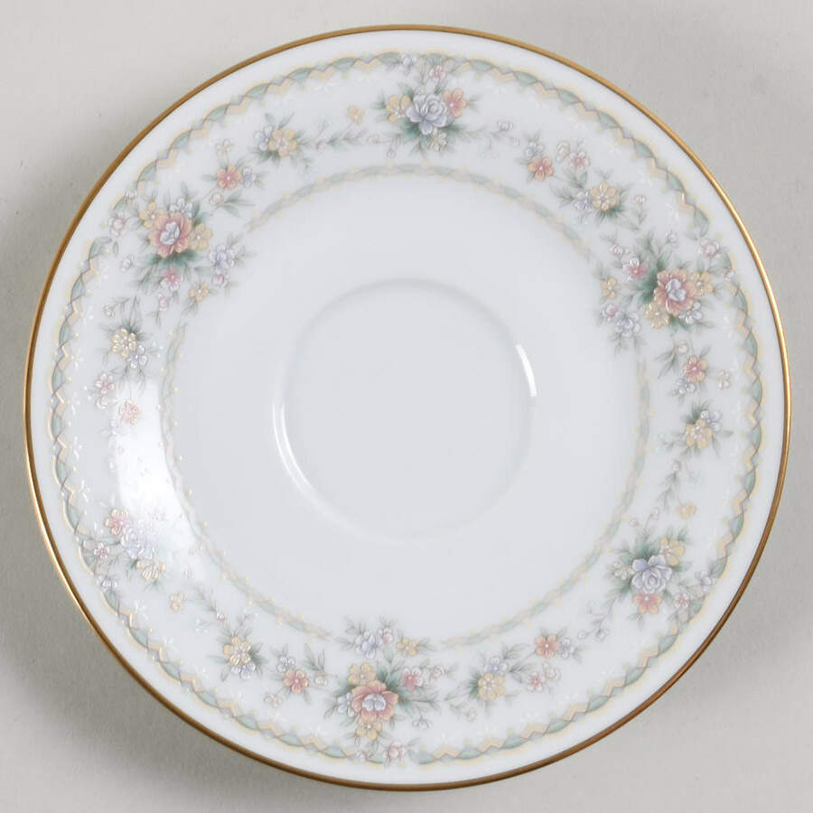 Applique Saucer by Noritake-1
