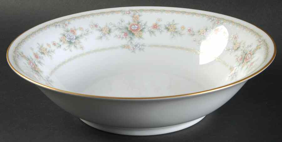Applique 9" Round Vegetable Bowl by Noritake-1