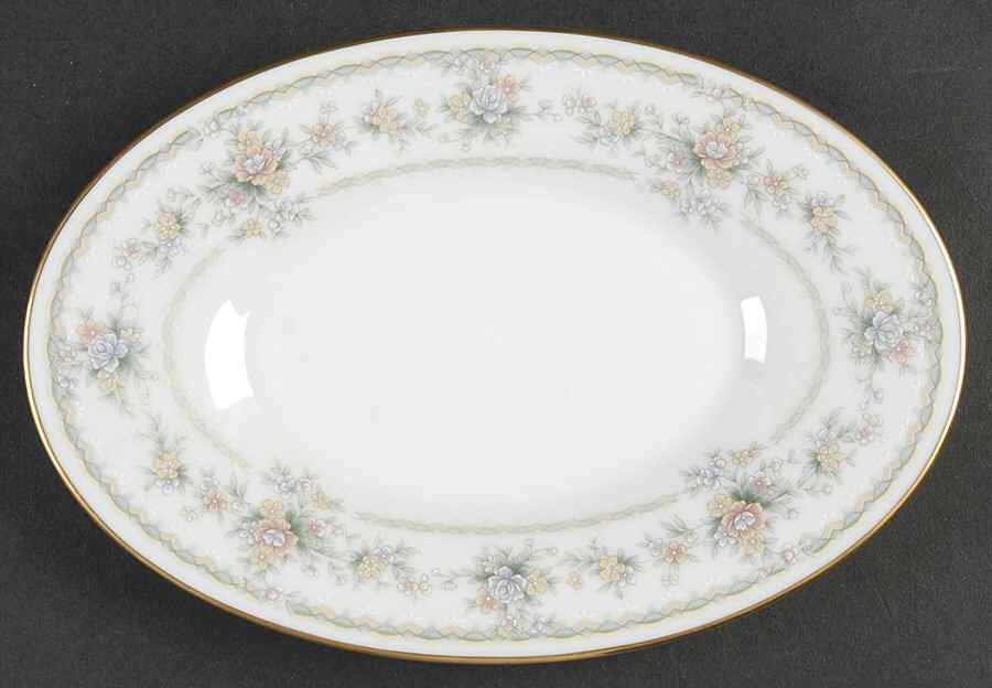 Applique Relish/Butter Tray by Noritake-1