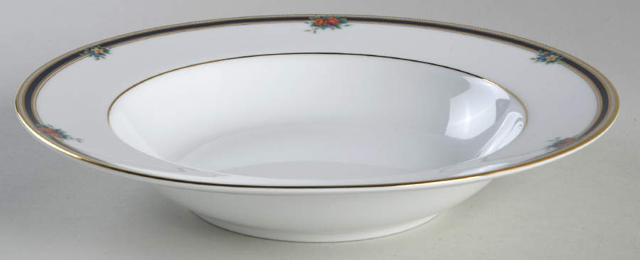 April Poem Large Rim Soup Bowl by Noritake-1