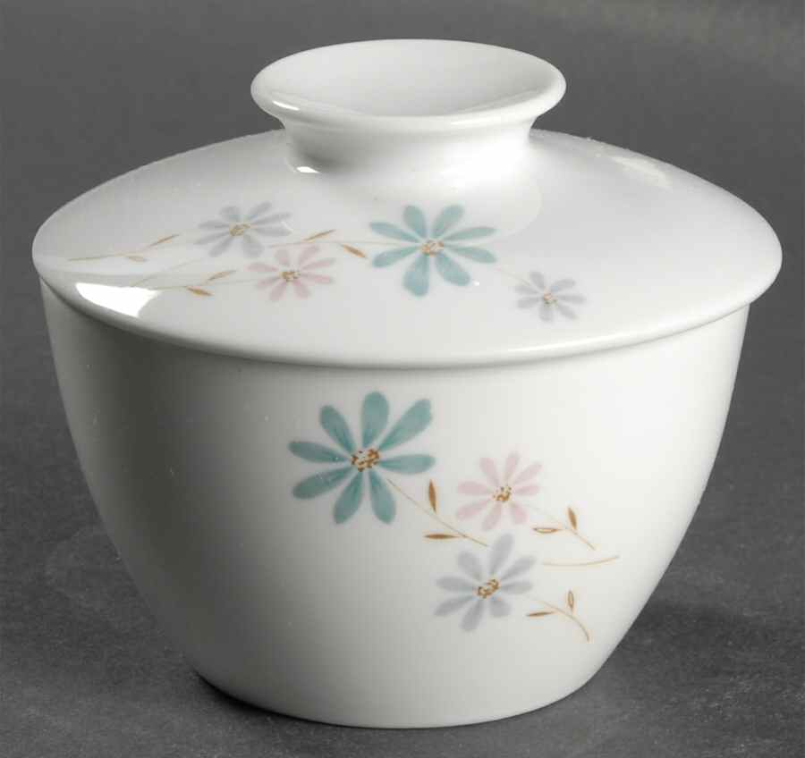 April Sugar Bowl & Lid by Noritake-1