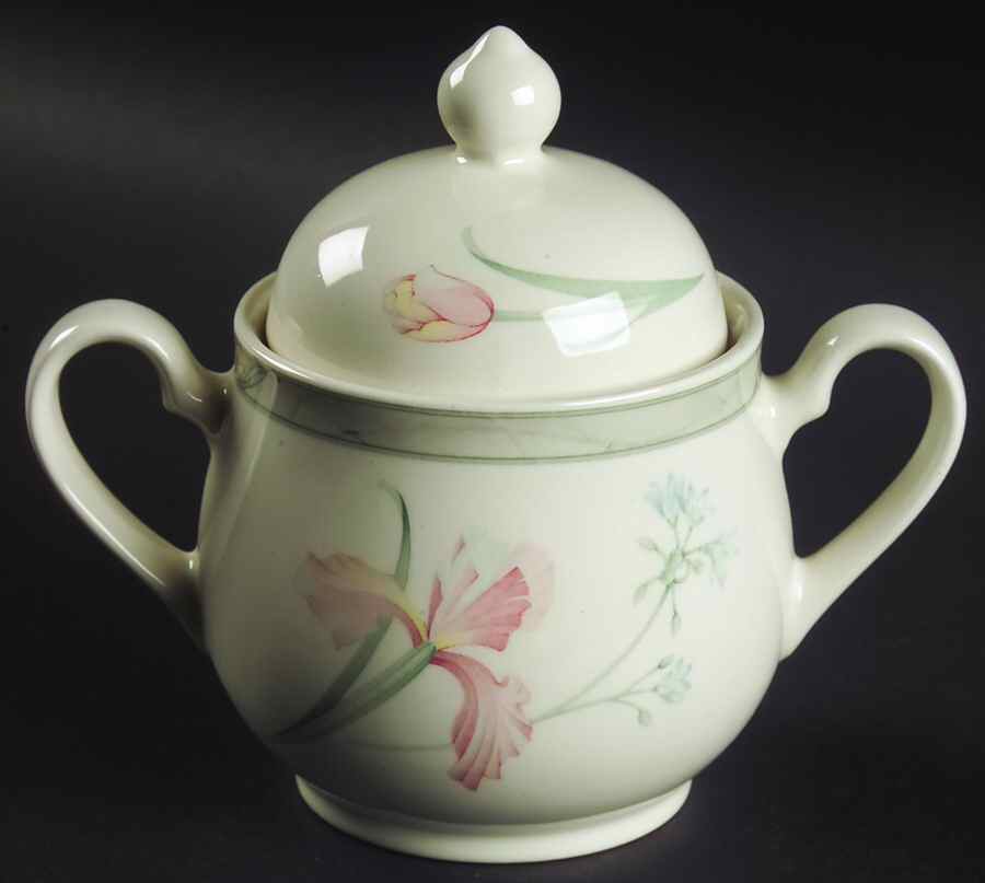 April Sky Sugar Bowl & Lid by Noritake-1