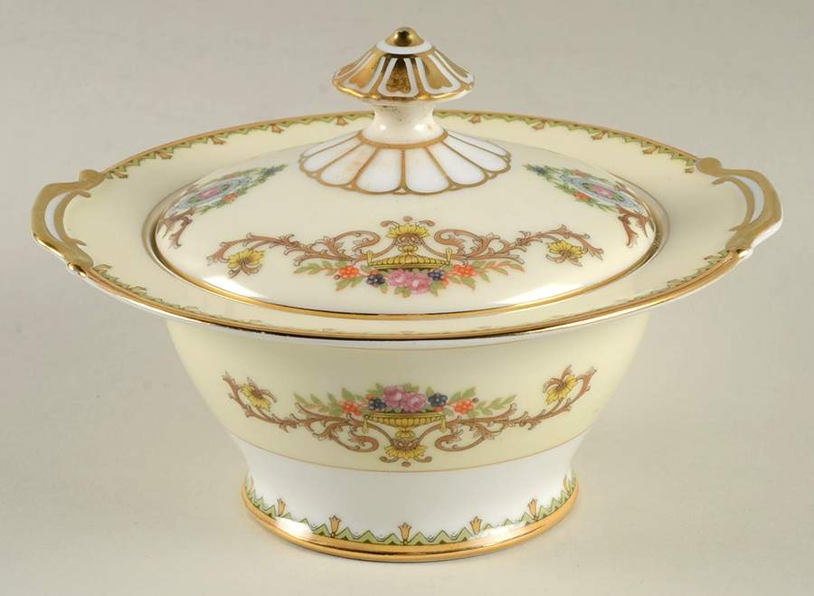 Arabella Sugar Bowl & Lid by Noritake-1