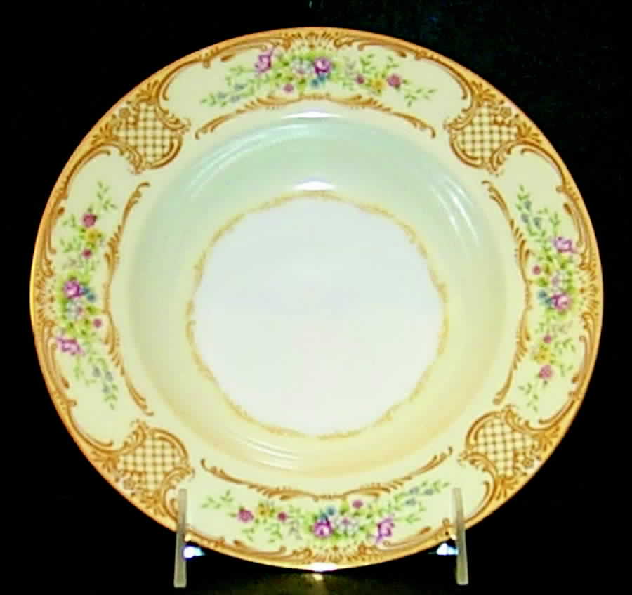 Arabis Rim Soup Bowl by Noritake-1