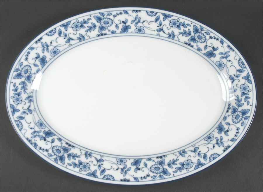 Arcadia 16" Oval Serving Platter by Noritake-1