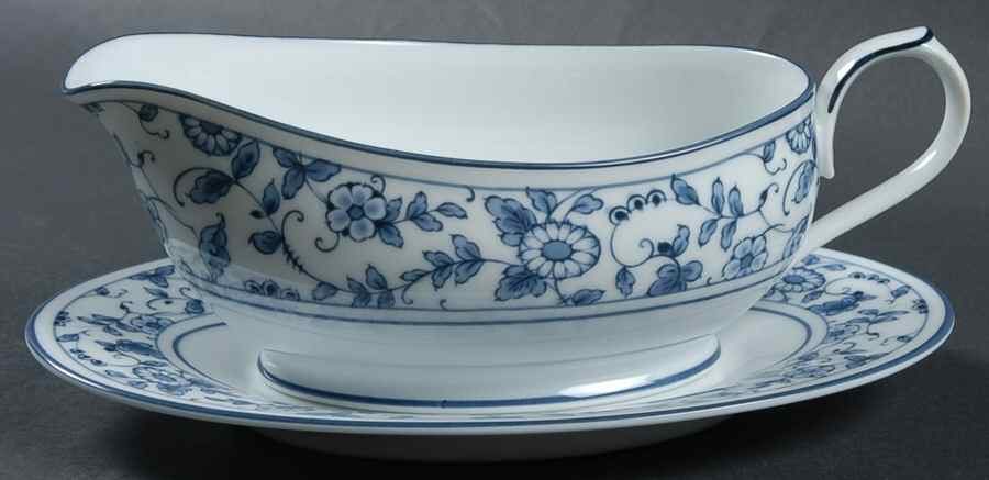 Arcadia Gravy Boat & Underplate by Noritake-1