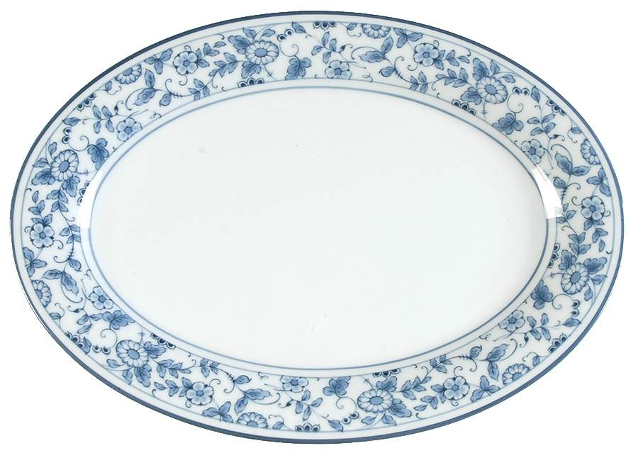Arcadia 12" Oval Serving Platter by Noritake-1