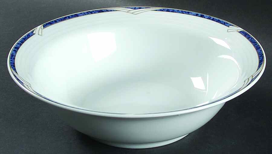 Arctic Blue 9" Round Vegetable Bowl by Noritake-1