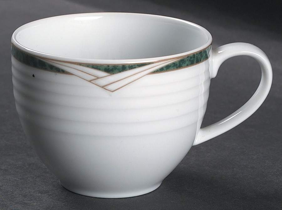 Arctic Green Flat Cup by Noritake-1