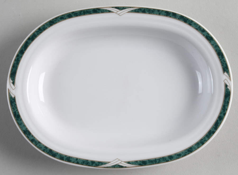Arctic Green Relish/Butter Tray by Noritake-1