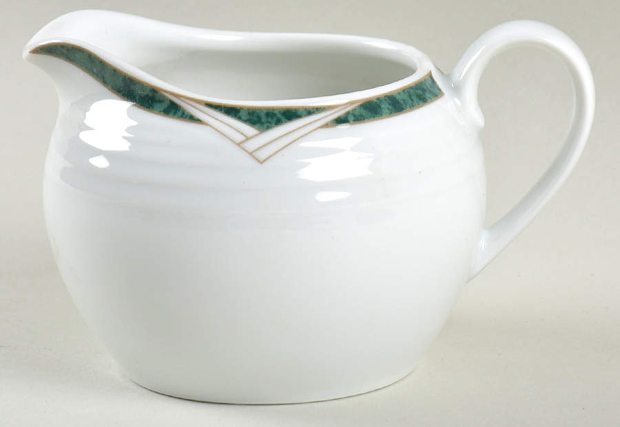 Arctic Green Creamer by Noritake-1