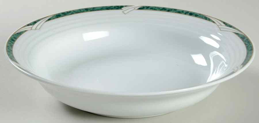 Arctic Green Coupe Soup Bowl by Noritake-1