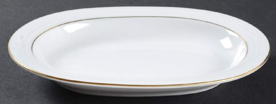 Arctic Gold Underplate for Gravy Boat by Noritake-1