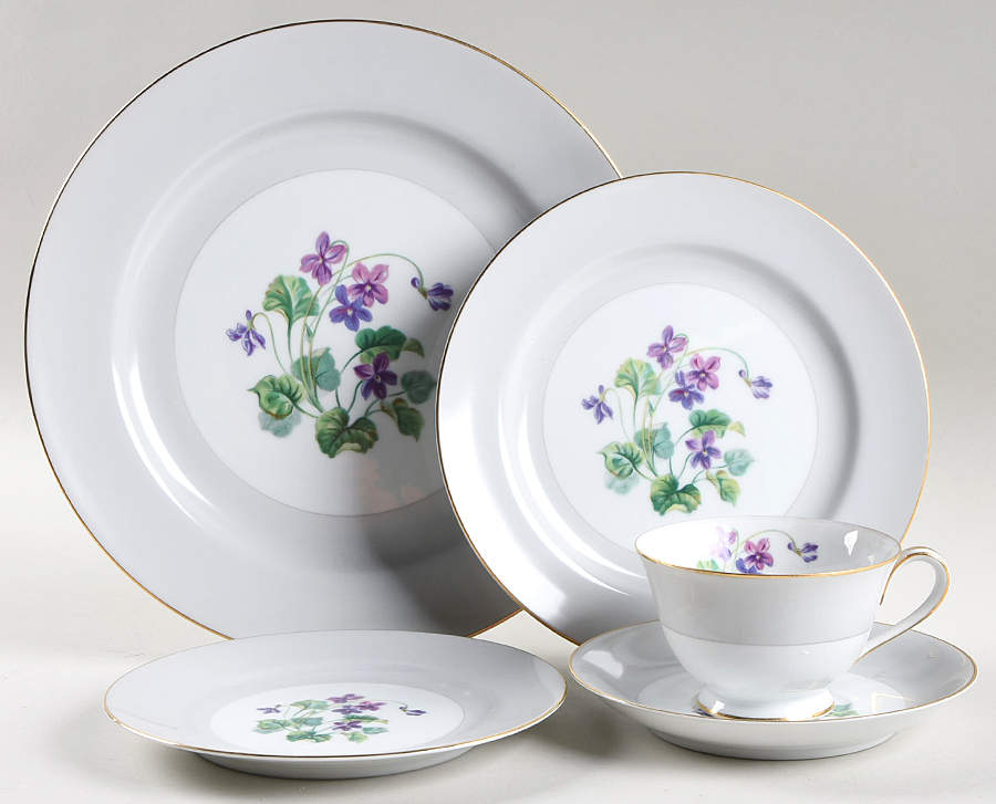 Arcola 5 Piece Place Setting by Noritake-1