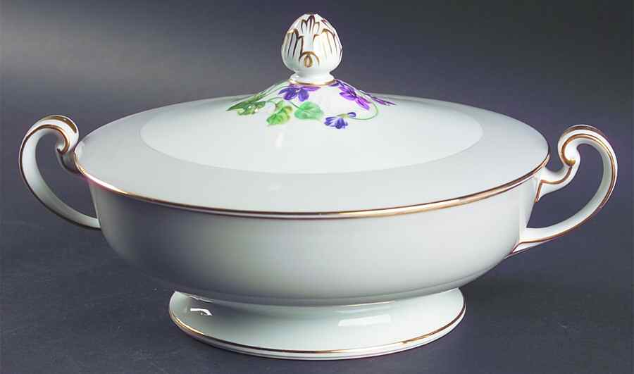 Arcola Round Covered Vegetable by Noritake-1