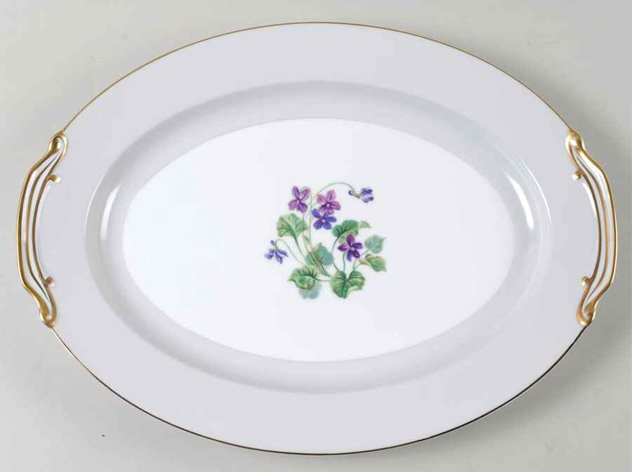 Arcola 16" Oval Serving Platter by Noritake-1